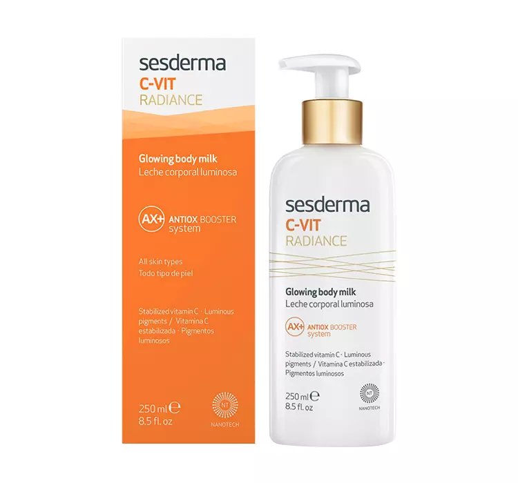 SESDERMA C-VIT RADIANCE GLOWING BODY MLECZKO DO CIAŁA 250ML