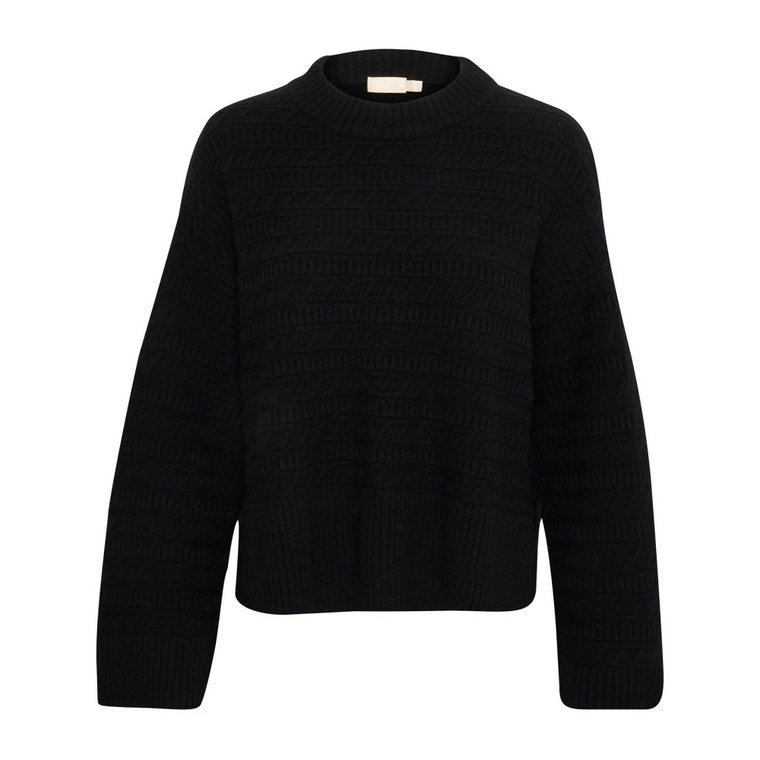 Round-neck Knitwear Soaked in Luxury