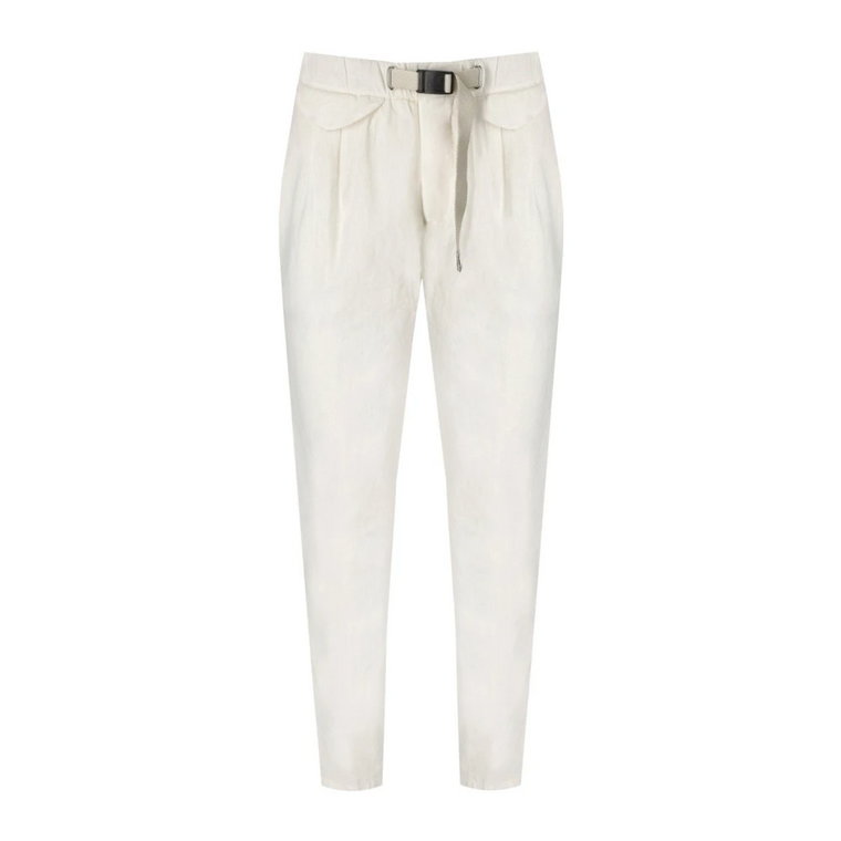 Slim-fit Trousers White Sand