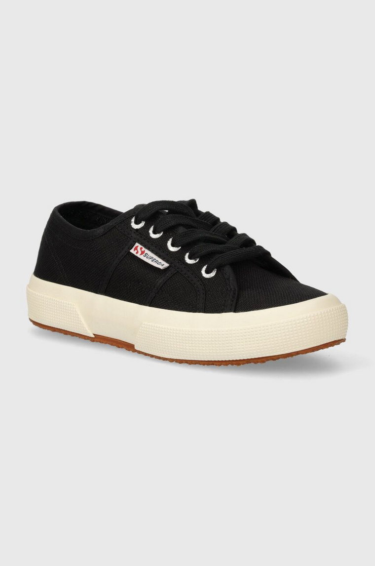 Superga tenisówki 2750-COTU CLASSIC damskie kolor czarny S000010