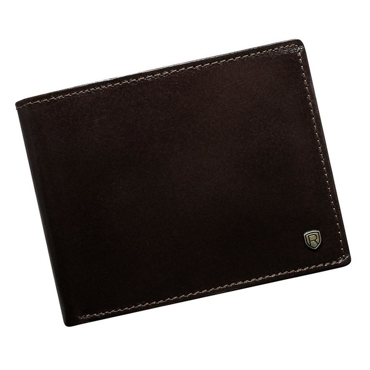 Skórzany męski portfel Rovicky N61L-RVT RFID