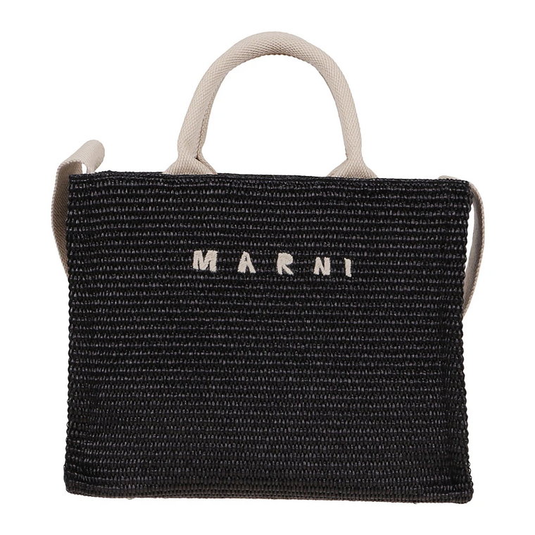 Raffia East-West Tote Bag Marni