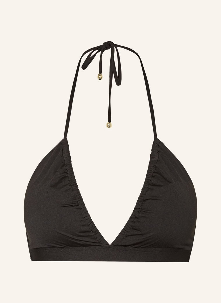 Max Mara Beachwear Góra Od Bikini Bralette Alida schwarz