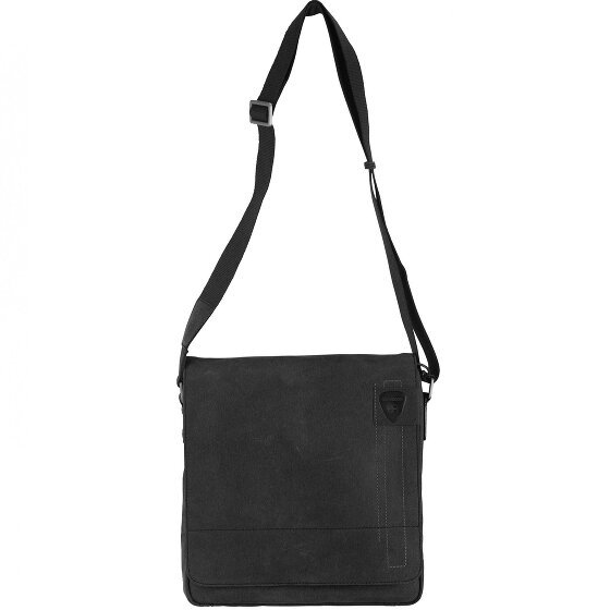 Strellson Richmond Torba na ramię skórzana 31 cm black