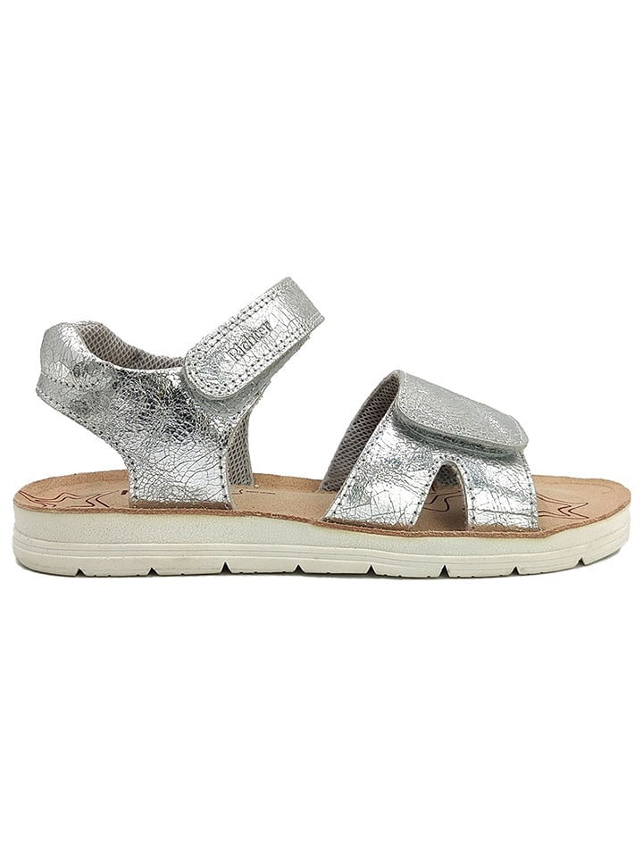 Richter Shoes Sandały w kolorze srebrnym
