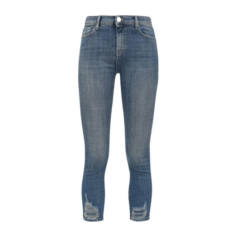 Sabrina Skinny Denim Blue Cross Str Pinko