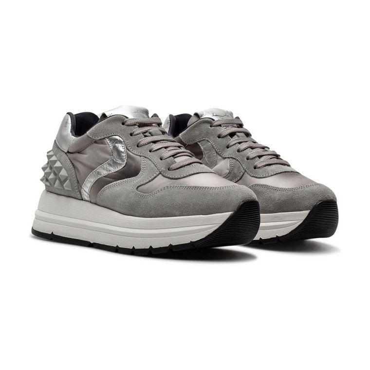 Sneakersy Maran Grey Powter - Damskie Voile Blanche