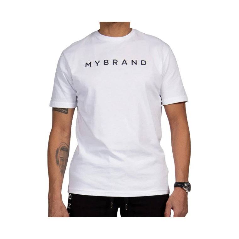 Biała Koszulka z Logo My Brand