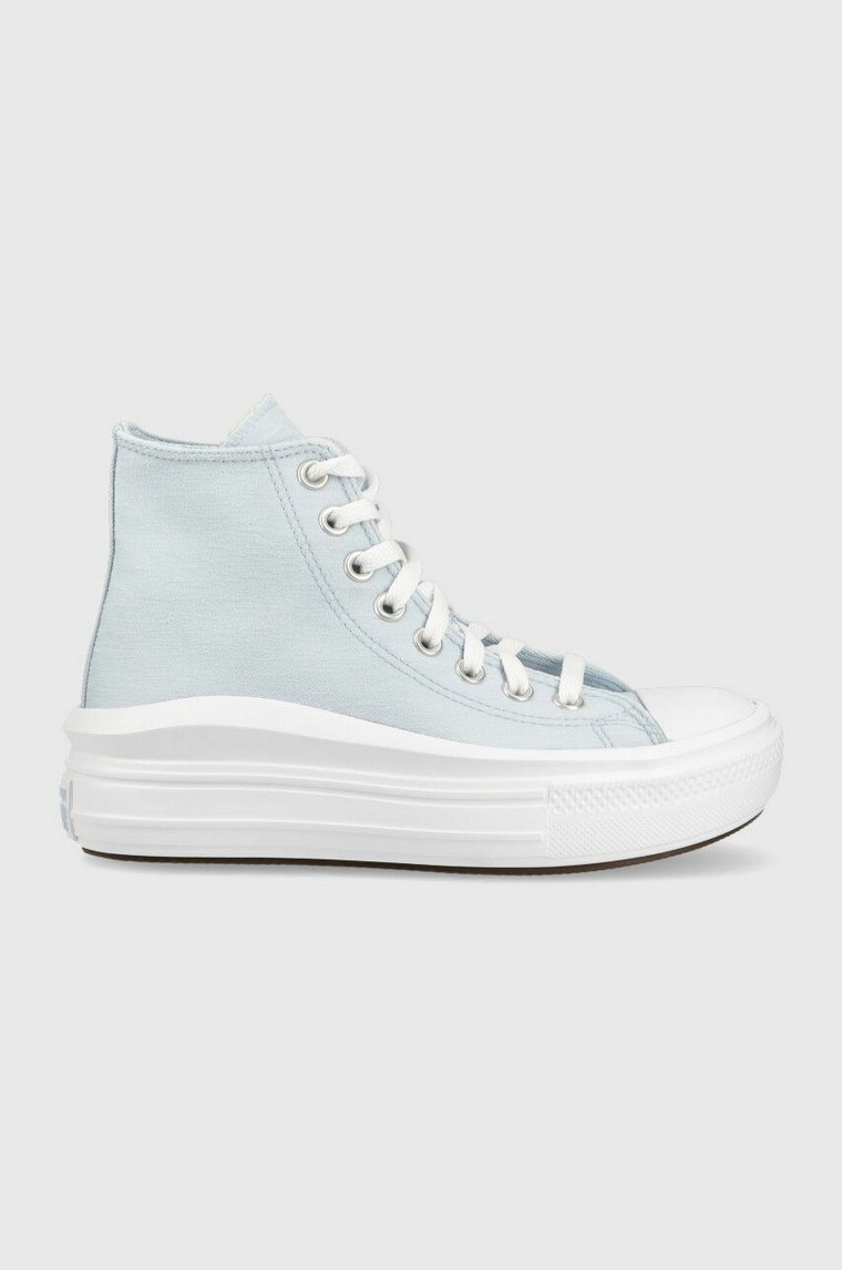 Converse trampki dziecięce CON OBUWIE A03015C MOVE kolor niebieski