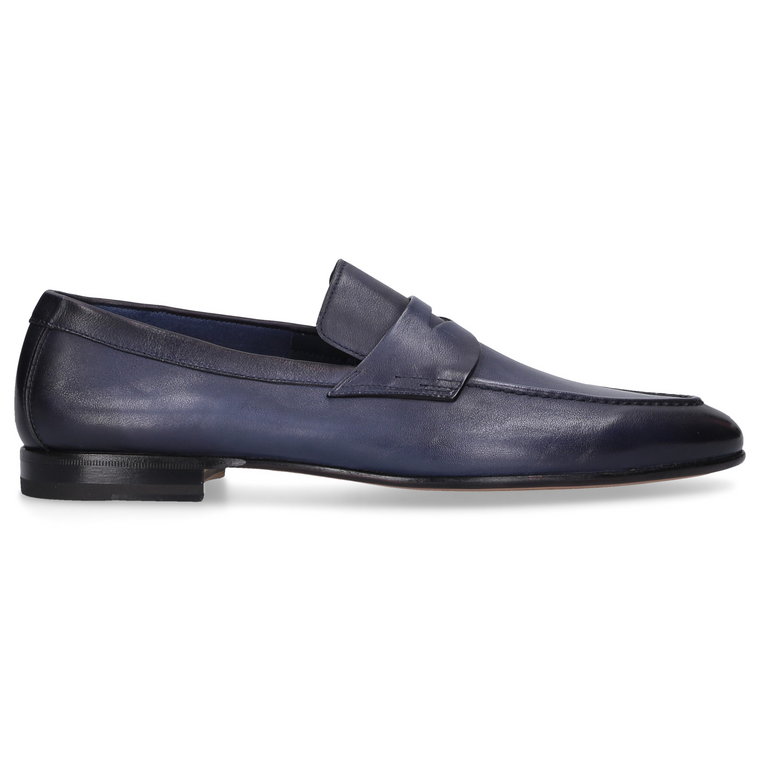 Santoni Loafer 17511 skóra cielęca