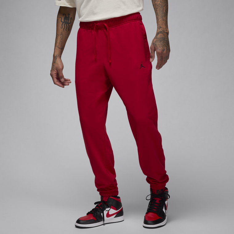 Męskie spodnie z dzianiny Dri-FIT Jordan Sport Crossover - Czerwony