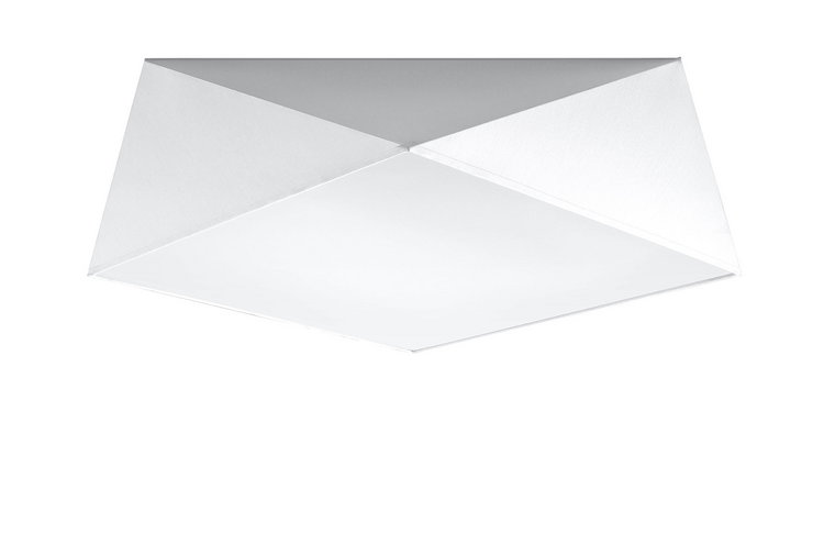 Biały nowoczesny plafon - EX591-Hexi