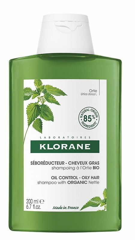 Klorane - szampon na bazie pokrzywy do włosów tłustych 200ml