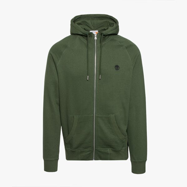 TIMBERLAND BLUZA ROZPINANA Z KAPTUREM BRUSHED BACK FULL ZIP