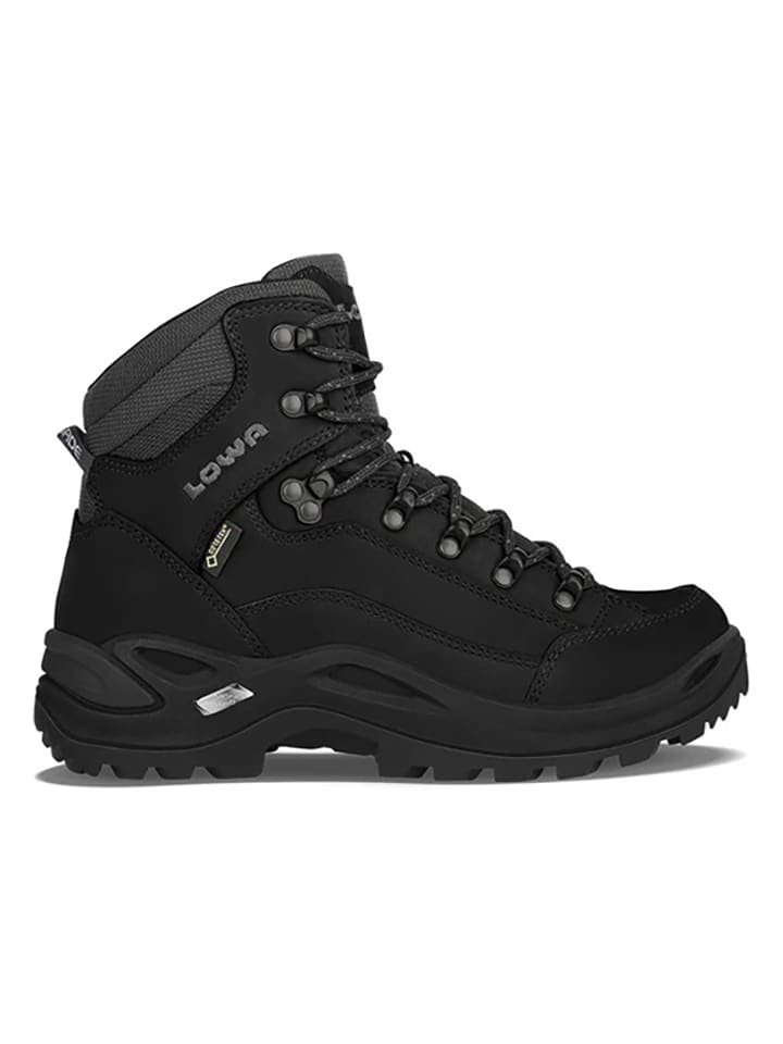 LOWA Buty trekkingowe "Renegade GTX Mid" w kolorze czarnym