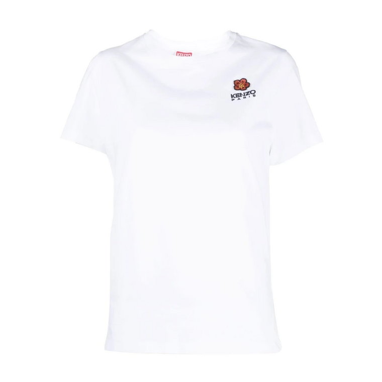 Lekkie i naturalne białe bluzki dla kobiet Kenzo