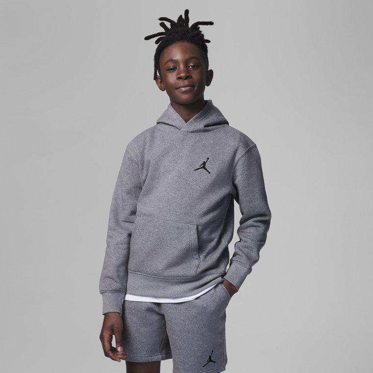 Bluza z kapturem dla dużych dzieci Jordan MJ Essentials Pullover Hoodie - Czerń