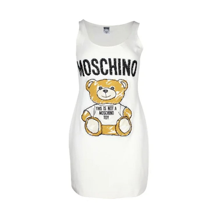 Pre-owned Cotton dresses Moschino Pre-Owned