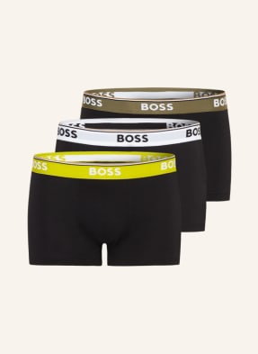 Boss Bokserki Power, 3 Szt. schwarz