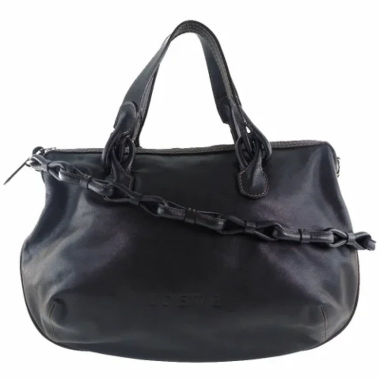 Pre-owned Leather handbags Loewe Pre-owned