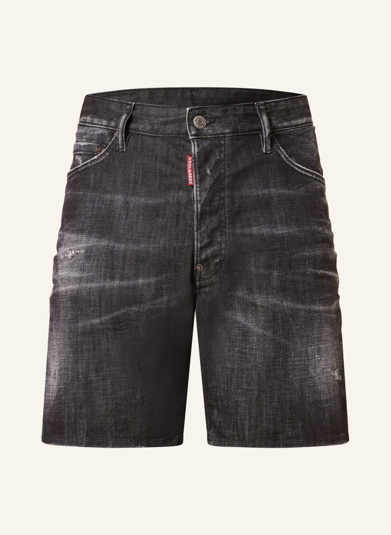 dsquared2 Szorty Jeansowe schwarz