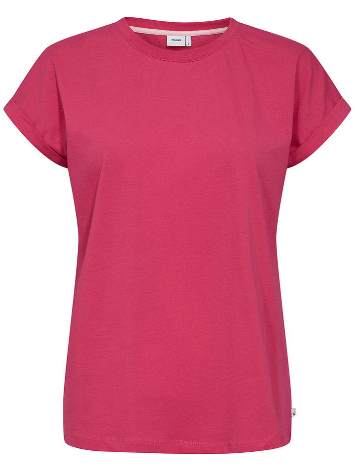 NÜMPH Koszulka w kolorze różowym