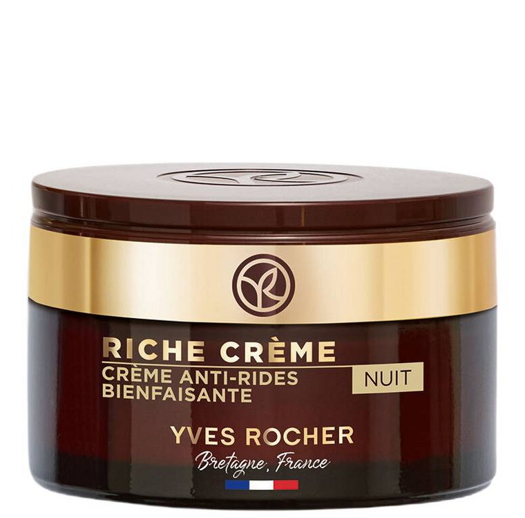 Yves Rocher Riche Creme Przeciwzmarszczkowy krem regenerujący na noc