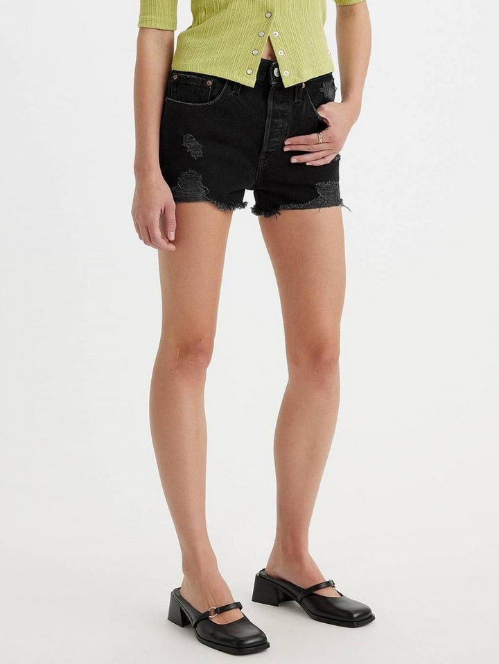 Spodenki damskie jeansowe Levi's 501 Original Short 56327