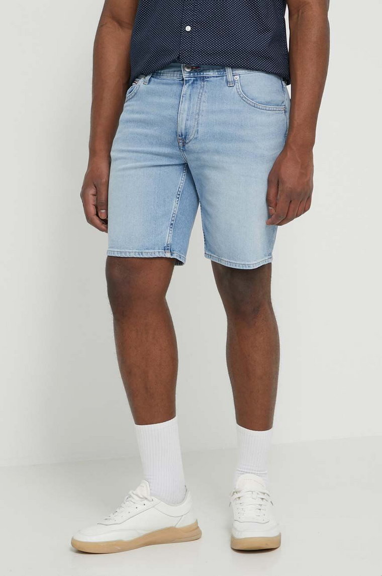 Tommy Hilfiger szorty jeansowe męskie kolor niebieski MW0MW35178