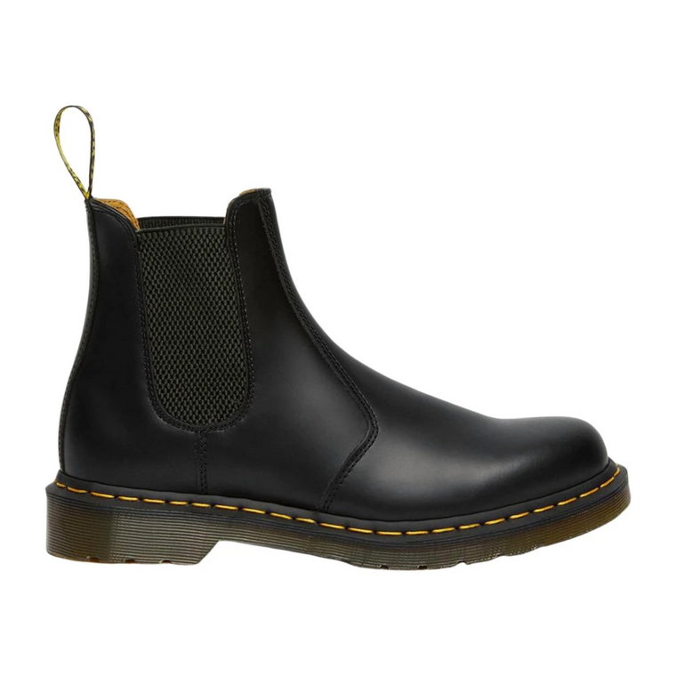 2976 Chelsea czarne skórzane buty Dr. Martens