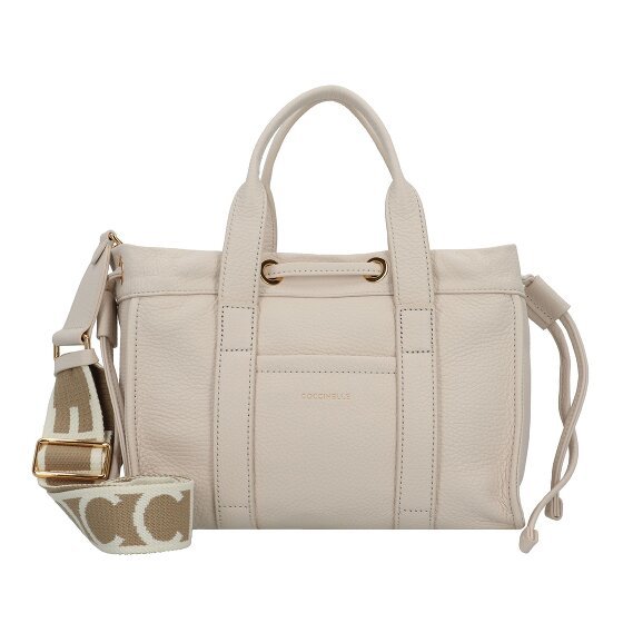 Coccinelle 2day Torba Skórzany 26 cm lambskin white