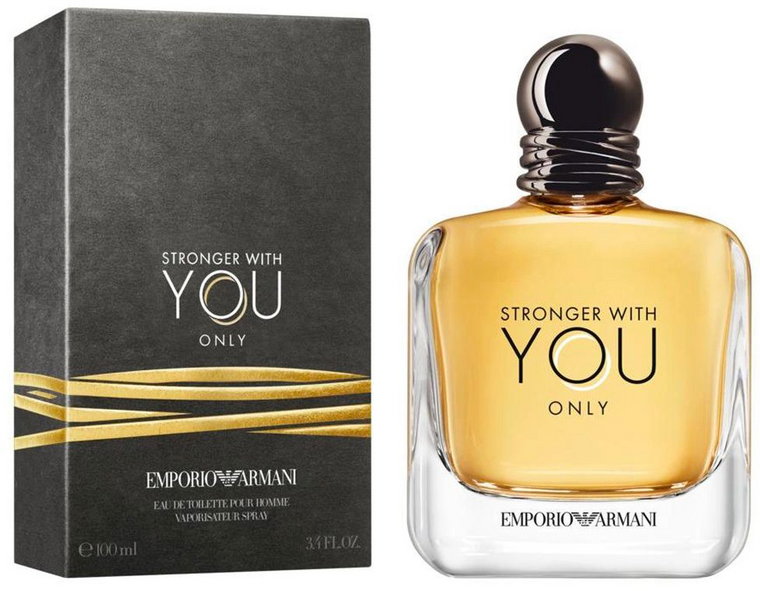 Woda toaletowa męska Giorgio Armani Emporio Armani Stronger With You Only EDT M 100 ml (3614273628983). Perfumy męskie