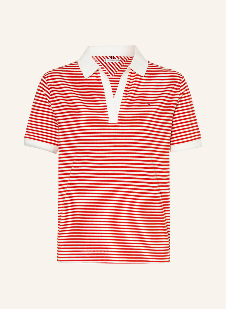 Tommy Hilfiger Koszulka Polo Z Dzianiny rot