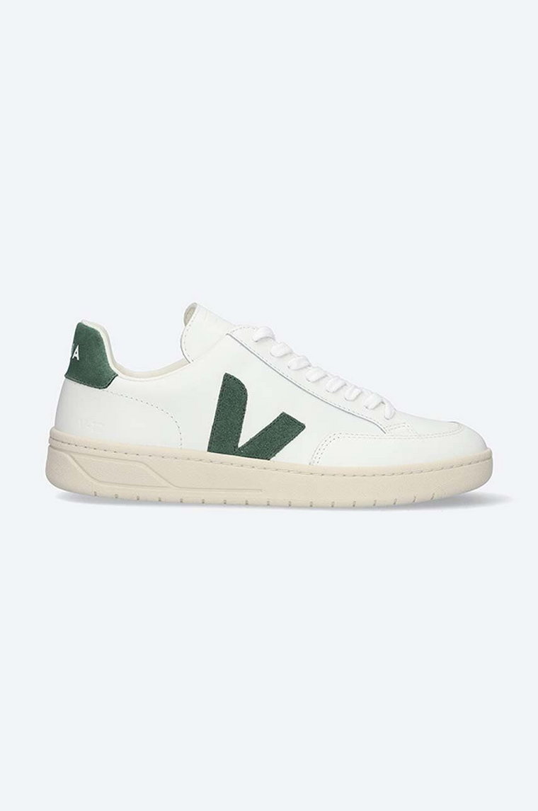 Veja sneakersy skórzane V-12 kolor biały XD0202336