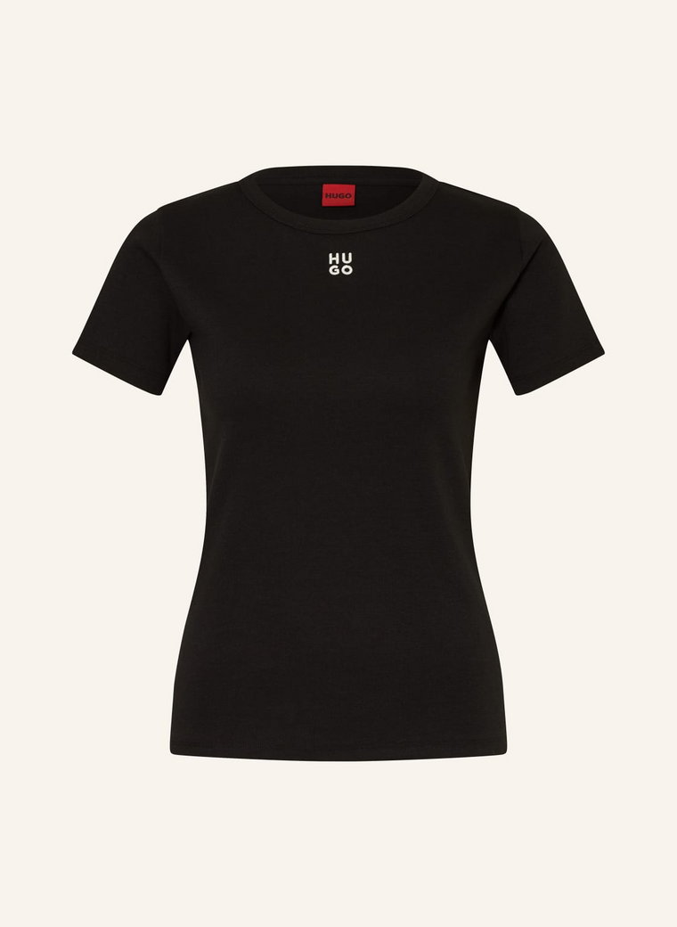 Hugo T-Shirt Deloris schwarz