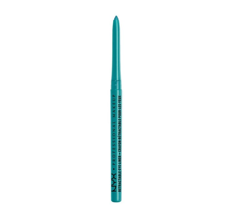 NYX PROFESSIONAL MAKEUP RETRACTABLE EYELINER W KREDCE WODOODPORNY 03 AQUA GREEN