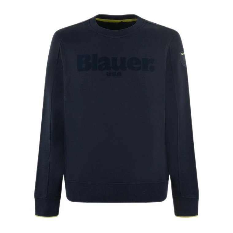 Wygodny i stylowy sweter bez kaptura Blauer