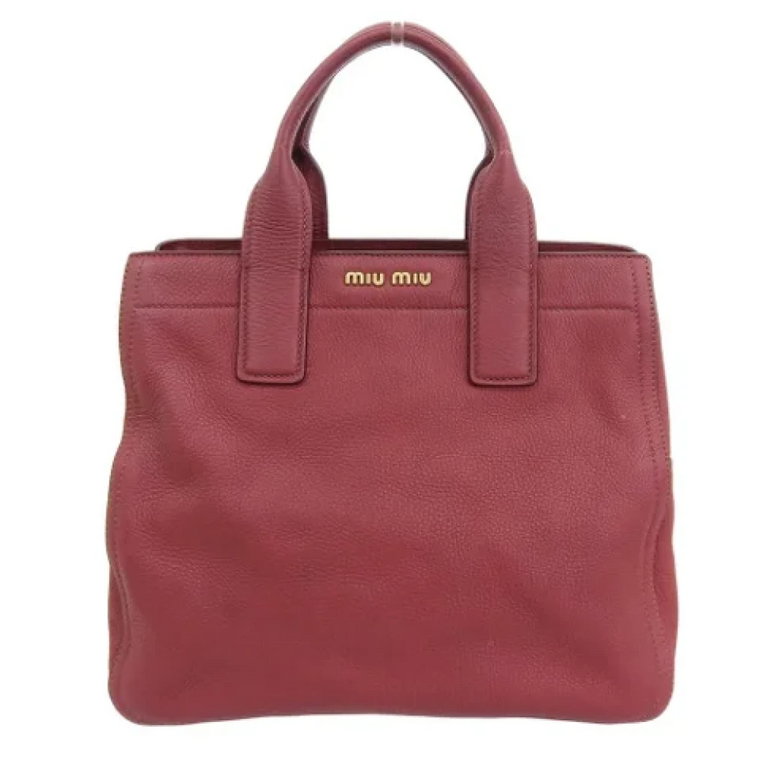 Pre-owned Fabric handbags Miu Miu Pre-owned