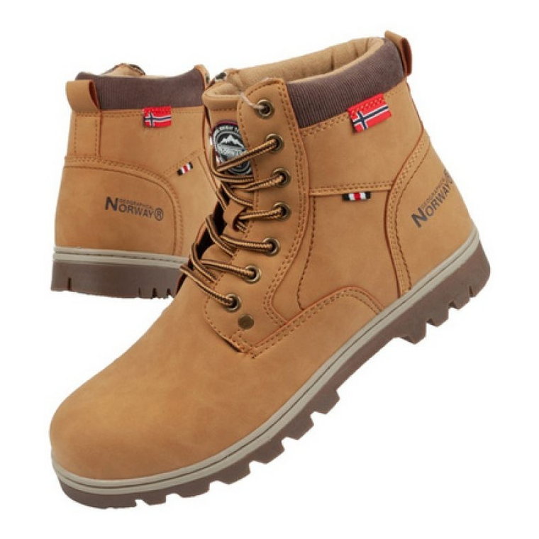 Buty Geographical Norway M WALK-GN Camel brązowe