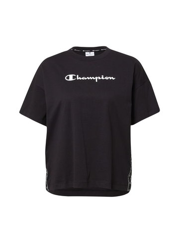 Champion Authentic Athletic Apparel Koszulka  czarny / biały