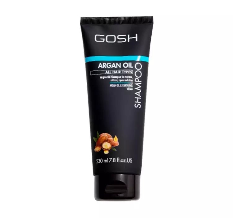 GOSH ARGAN OIL WEGAŃSKI SZAMPON DO KAŻDEGO RODZAJU WŁOSÓW 230ML