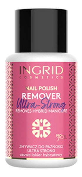 Ingrid, Nail polish, Zmywacz do paznokci ultra strong, 150 ml