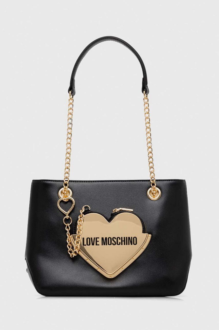 Love Moschino torebka kolor czarny