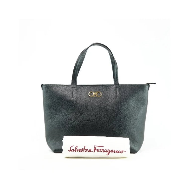 Pre-owned Leather handbags Salvatore Ferragamo Pre-owned