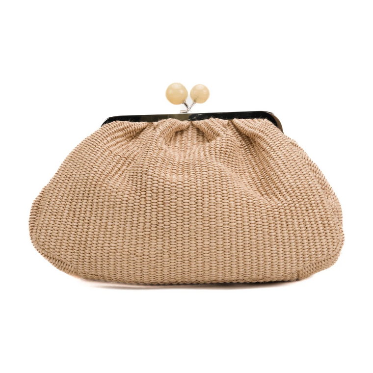 Raffia Clutch z Zdejmowanymi Paskami Max Mara Weekend