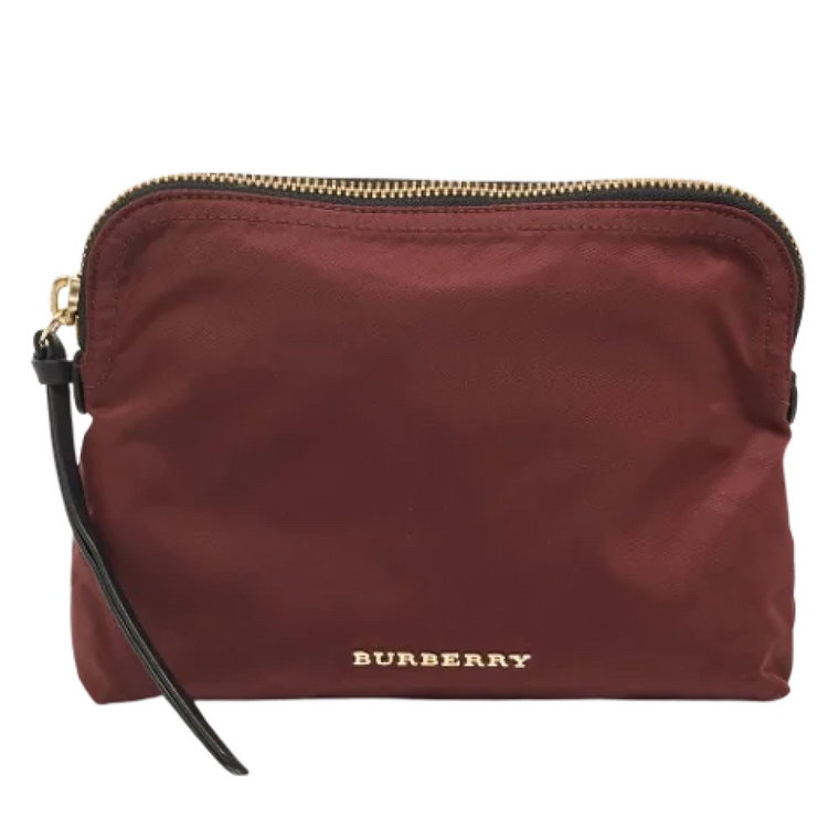 Pre-owned Nylon clutches Burberry Vintage