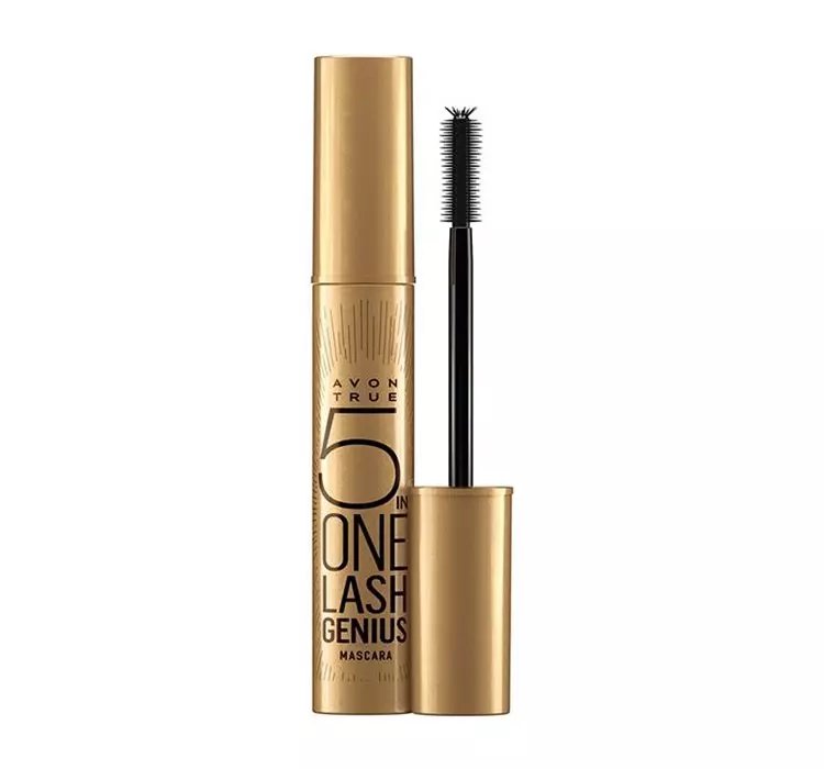 AVON 5 IN ONE LASH GENIUS TUSZ DO RZĘS BROWN BLACK 10ML