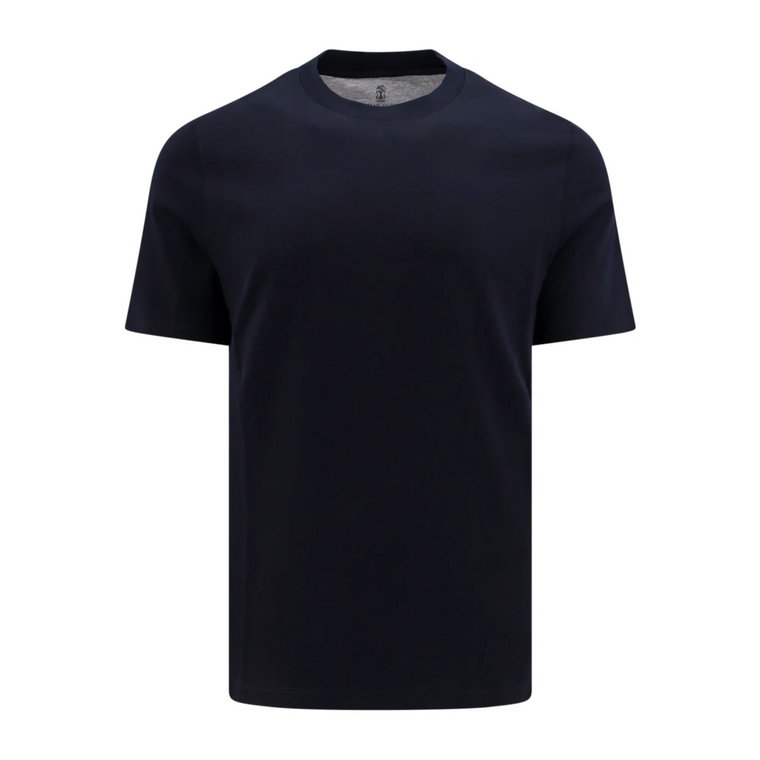 Premium Cotton Crewneck T-Shirt Brunello Cucinelli