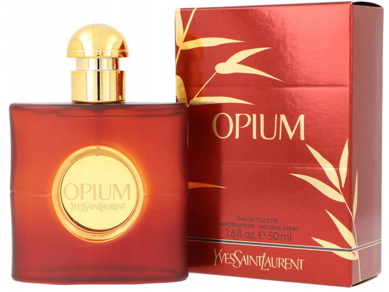 Woda toaletowa damska Yves Saint Laurent Opium 50 ml (3365440556461). Perfumy damskie