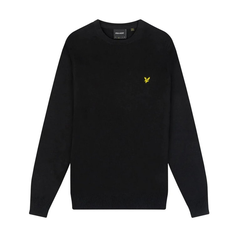 Klasyczny Sweter z Bawełny Merino Lyle & Scott